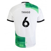 Pánský Fotbalový dres Liverpool Thiago Alcantara #6 2023-24 Venkovní Krátký Rukáv